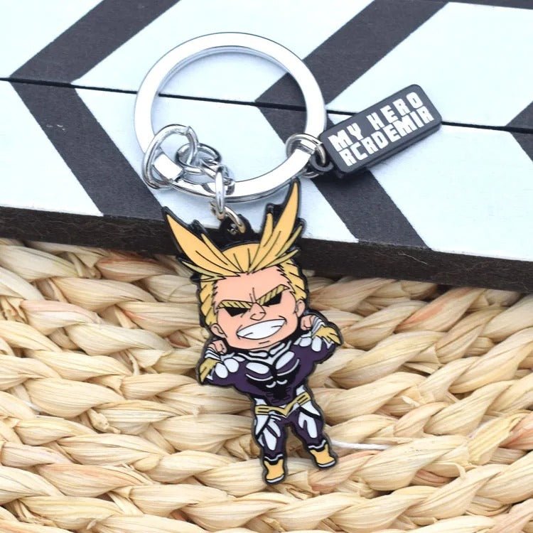 My Hero Academia Keychains Midoriya / Bakugou / Todoroki / All Might Anime & Manga - ZenAnimeMarket