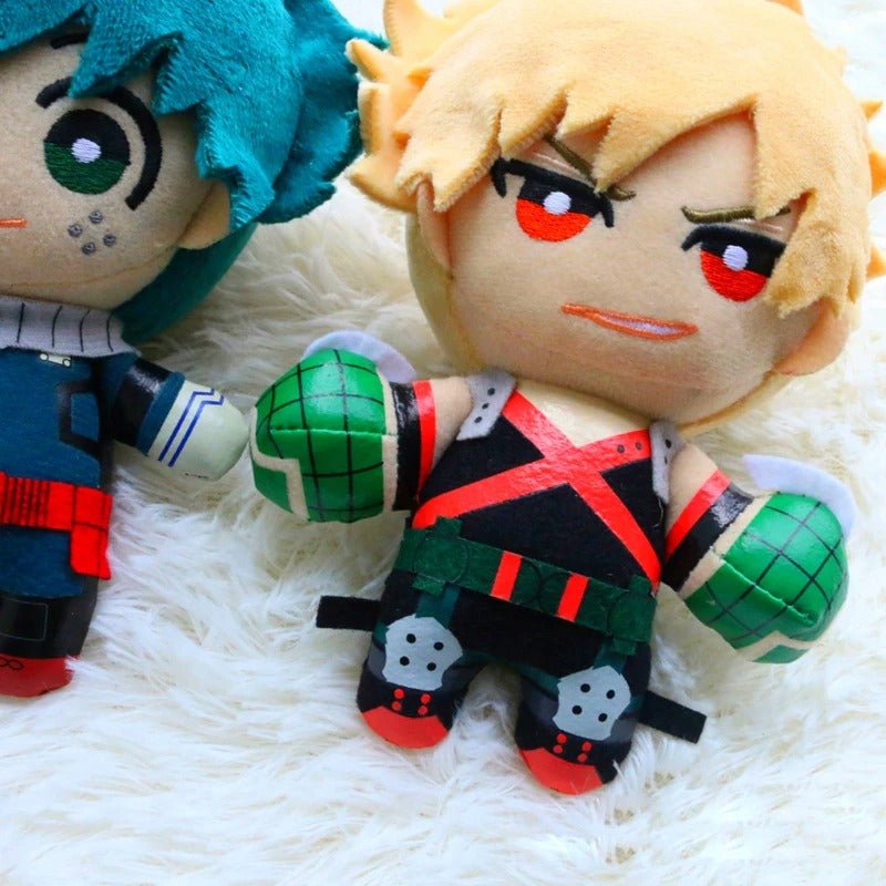 My Hero Academia Plushies & Soft Toys Midoriya / Bakugou / Todoroki 15cm - ZenAnimeMarket