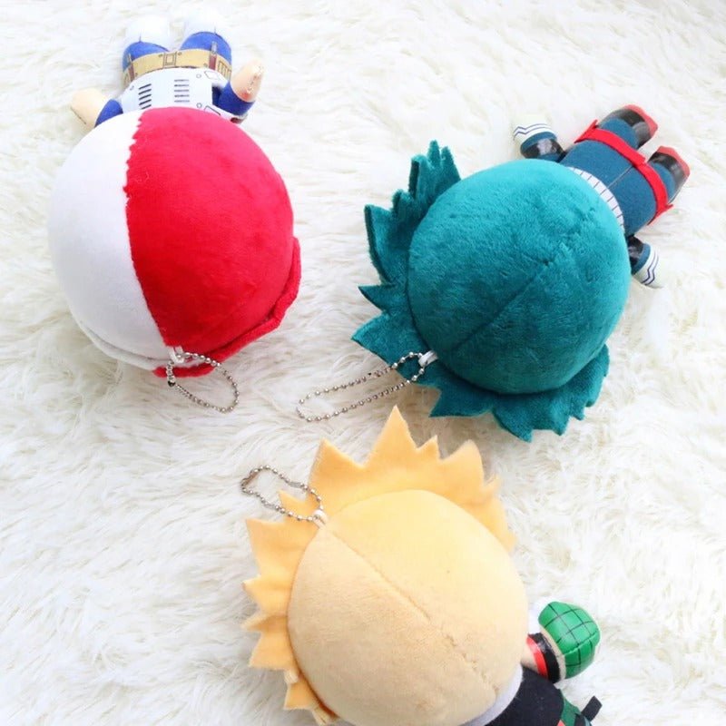 My Hero Academia Plushies & Soft Toys Midoriya / Bakugou / Todoroki 15cm - ZenAnimeMarket