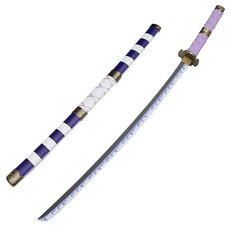 One Piece Katana Full - Sized Blade Zoro Japanese Styled Cosplay Props (104 cm) - ZenAnimeMarket