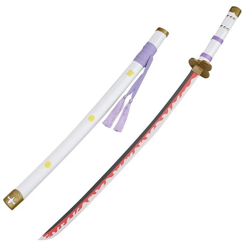 One Piece Katana Full - Sized Blade Zoro Japanese Styled Cosplay Props (104 cm) - ZenAnimeMarket
