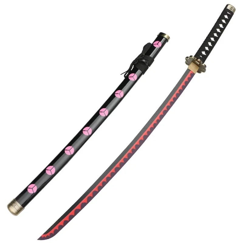 One Piece Katana Full - Sized Blade Zoro Japanese Styled Cosplay Props (104 cm) - ZenAnimeMarket