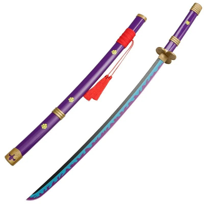 One Piece Katana Full - Sized Blade Zoro Japanese Styled Cosplay Props (104 cm) - ZenAnimeMarket