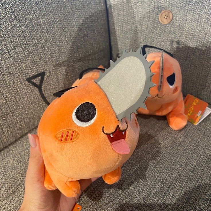 Pochita Chainsaw Man Plushy Stuffed Soft Toy - ZenAnimeMarket