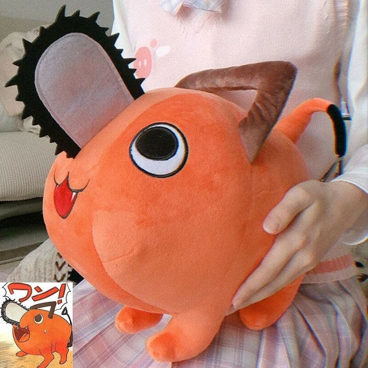 Pochita Chainsaw Man Plushy Stuffed Soft Toy - ZenAnimeMarket