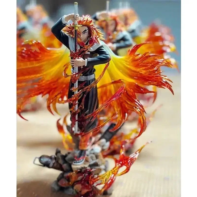 Rengoku Kyojuro Demon Slayer Flame Hashira Action Figure Kimetsu no Yaiba Anime & Manga 30cm - ZenAnimeMarket