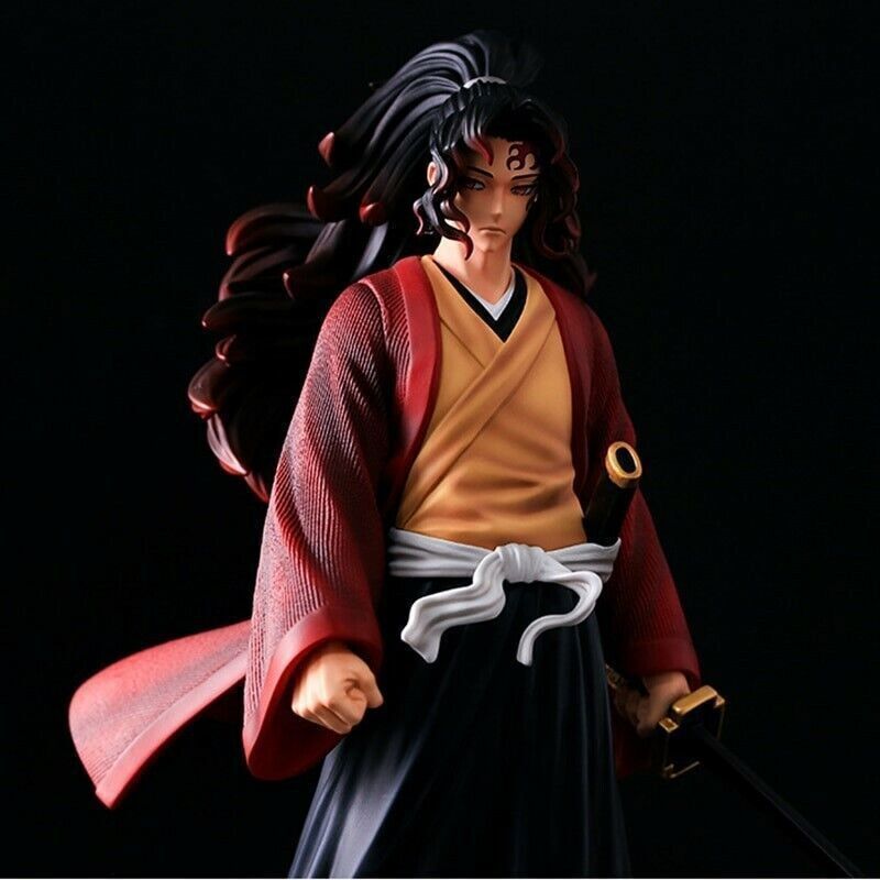 Yoriichi Tsugikuni Demon Slayer Stance Action Figure Sun Breathing 30cm