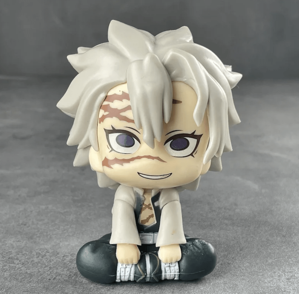 Sanemi Shinazugawa Demon Slayer Chibi Lookup Action Figure - ZenAnimeMarket