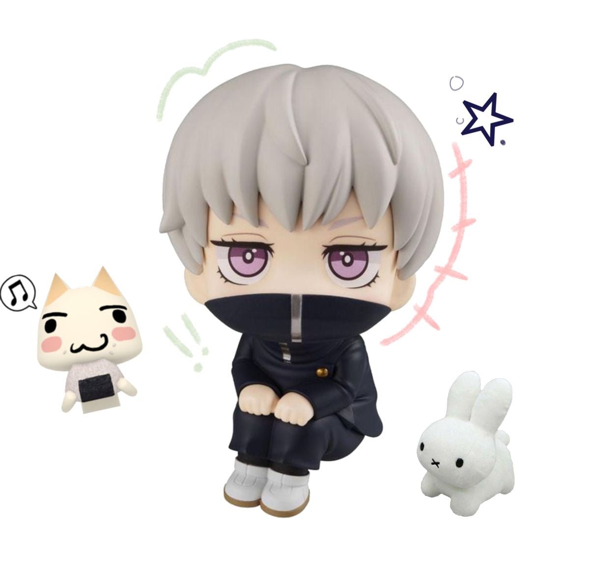 Toge Inumaki Jujutsu Kaisen Chibi Lookup Action Figure - ZenAnimeMarket