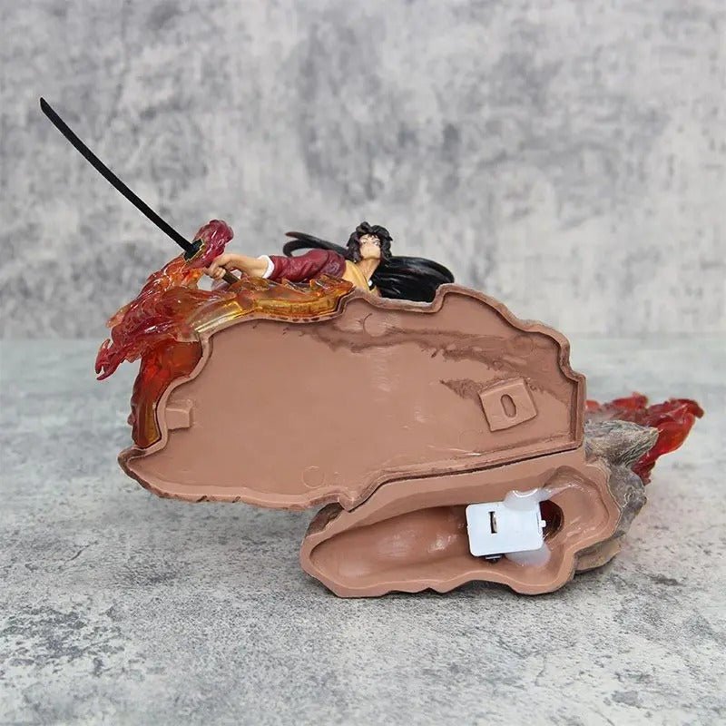 Yoriichi Tsugikuni Demon Slayer LED Light Up The Sun Breather Action Figure 25cm - ZenAnimeMarket