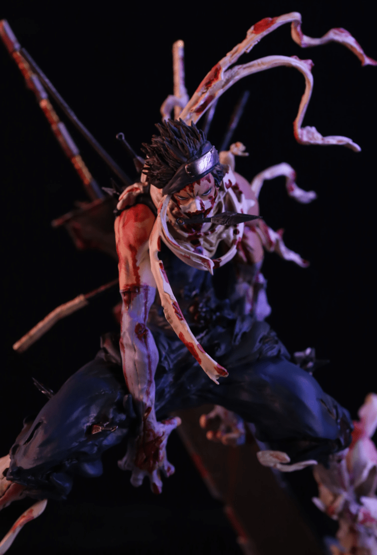 Zabuza Momochi Naruto Fighting Stance Action Figure 24cm - ZenAnimeMarket